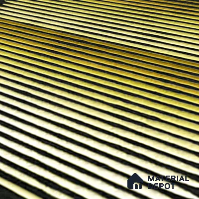 Highlighter Tiles  Tile TL 07240 C Carvino 8003 GLM (Gold) 1 ft x 1 ft Ceramic Matte Finish - 9 mm  | 2 mm Spacer is Mandatory (Sample)